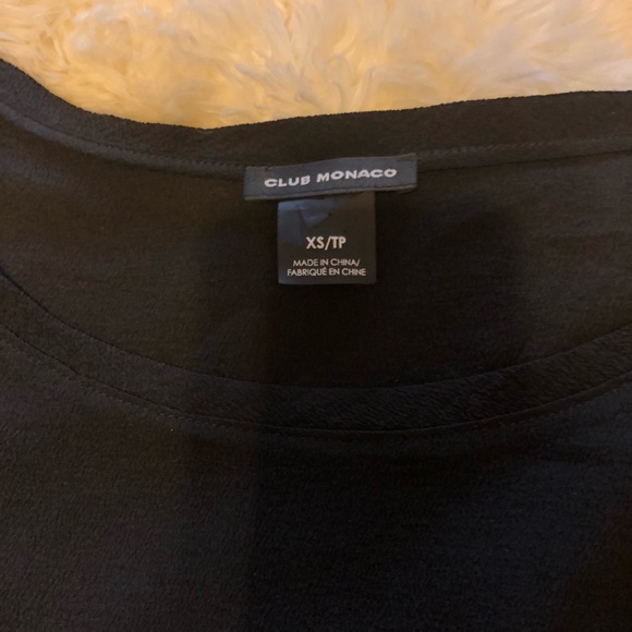 Club Monaco silk shirt 2 - Picture 6 of 6